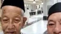Potongan video jemaah haji lansia atas nama M Arif Dg Rate (68) asal Takalar, Sulsel, yang mengatakan mau pulang ke kampung halamannya menggunakan ojek. (Liputan6.com/ Dok. Kemenag Sulsel)