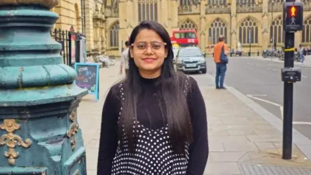 Bhoomi Chauhan mengatakan dia ketinggalan penerbangan Air India ke London karena terlambat di bandara Ahmedabad. (Dok Bhoomi Chauhan)