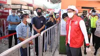 Relawan Indonesia Bersatu Lawan Covid-19 kembali menggelar kegiatan rapid test massal.