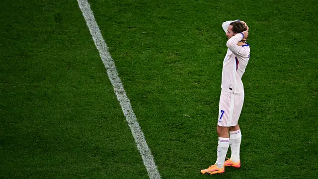 Ekspresi Timnas Prancis usai Gagal Lolos Final Euro