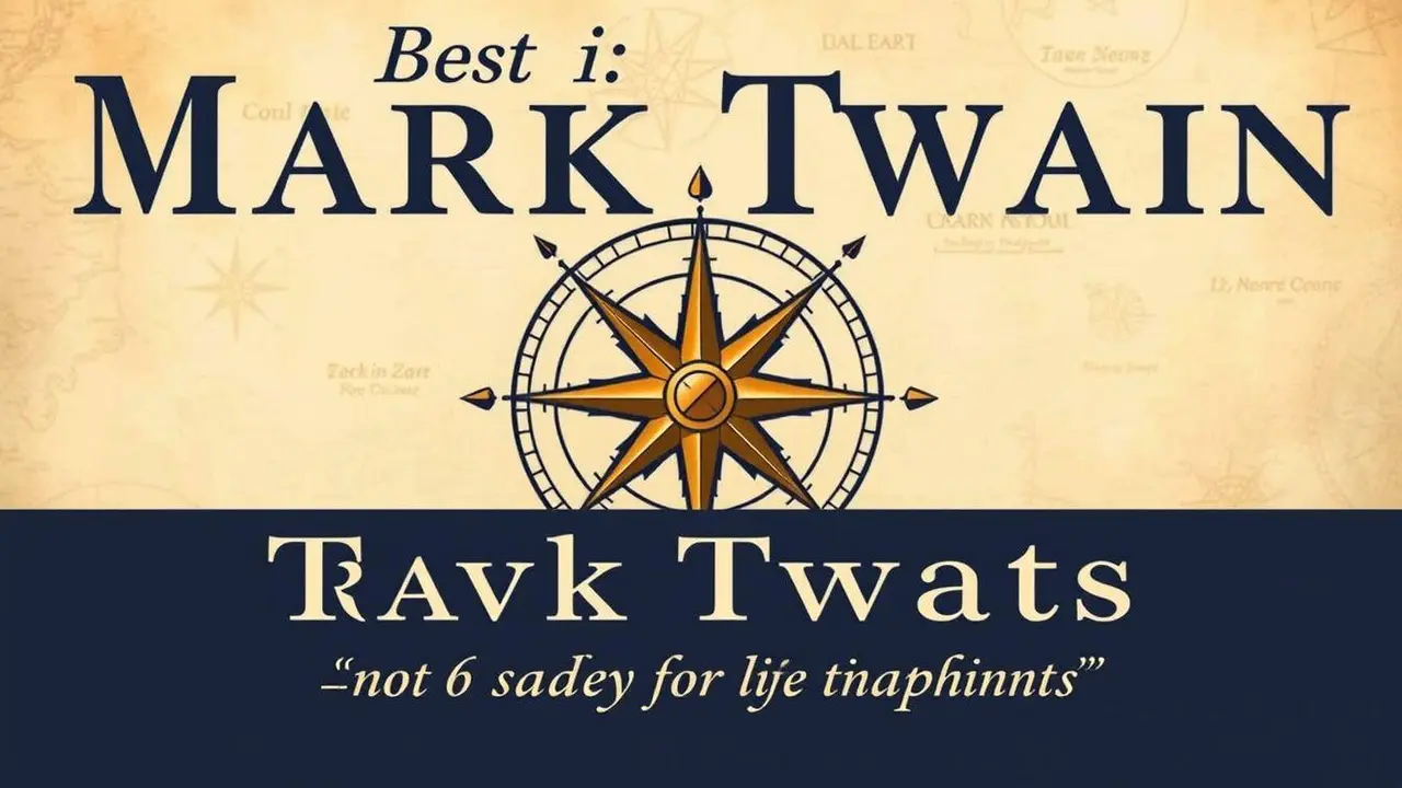 Mark Twain Travel Quotes
