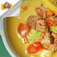 Bumbu lengkap tongseng kambing dan cara membuatnya supaya daging terasa empuk dan tidak berbau. (Fotografer: Daniel Kampua/DI: M. Iqbal Nurfajri/Chef: Arum Sari)