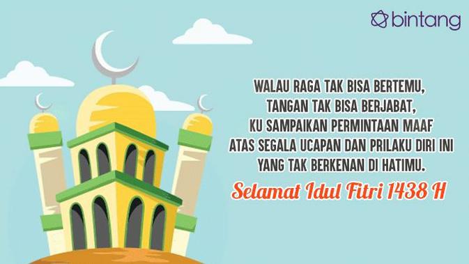 Meriahkan Lebaran, Ini 9 Ucapan Selamat Idul Fitri 2017 