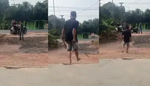 Pemicu Duel Pedang di Lampung, Tangan Korban Nyaris Putus