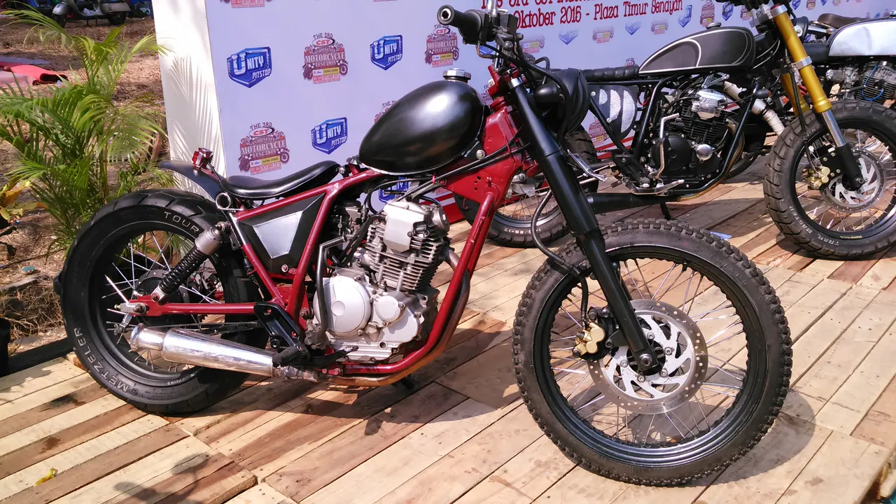 Motor Sport dan Bebek Sering Jadi Bahan Modifikasi Ala Retro