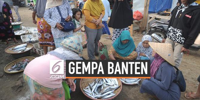 VIDEO: Situasi Terkini di Wilayah Terdekat Pusat Gempa Banten