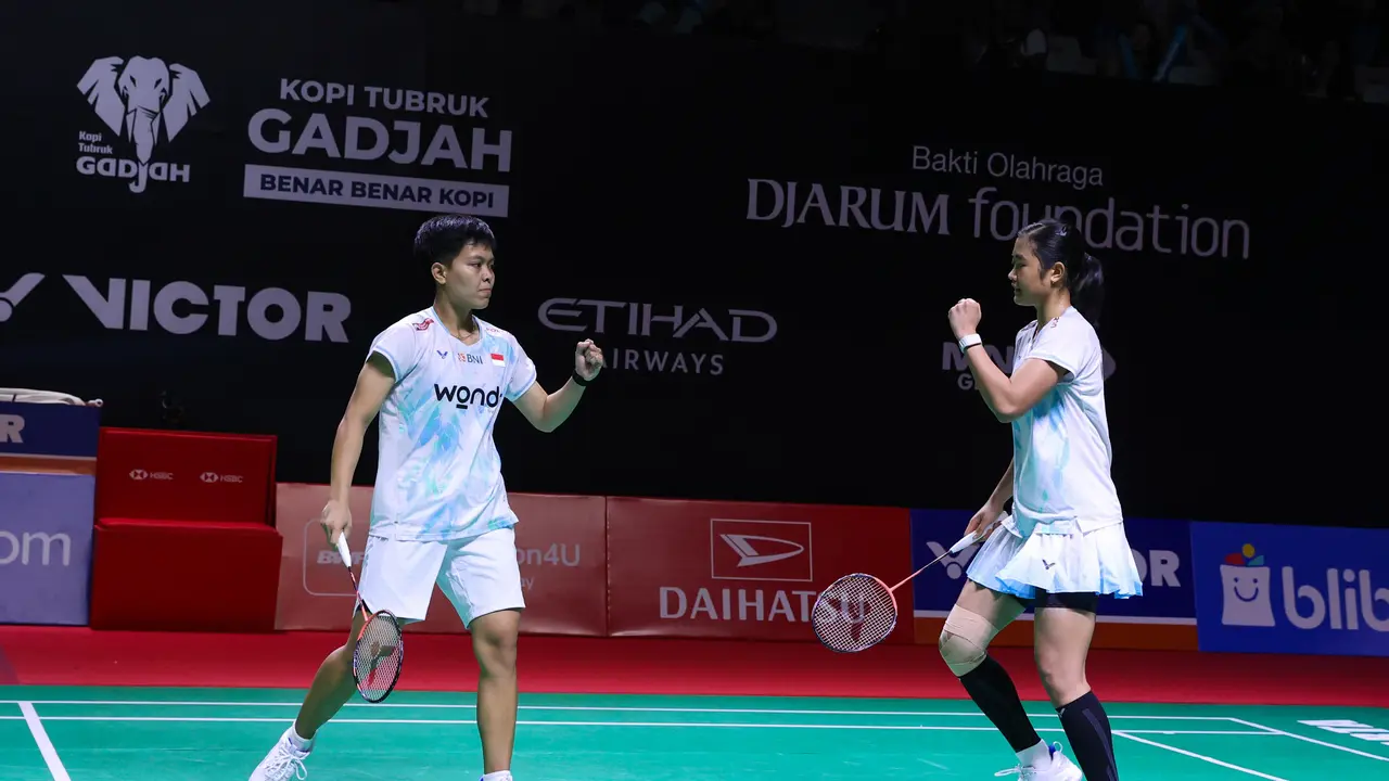 Amallia Cahaya Pratiwi/Siti Fadia Silva Ramadhnti - Indonesia Masters 2026 - Bulu Tangkis