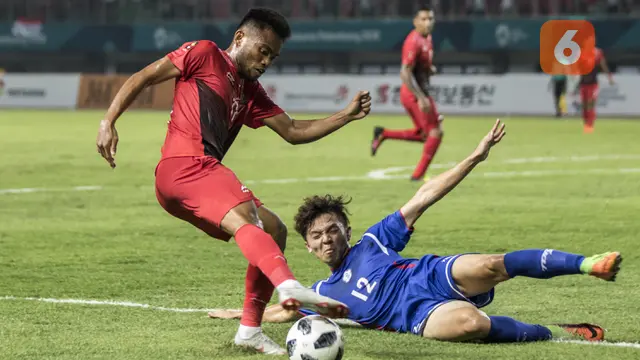 Sepak Bola : Indonesia Vs Chinese Taipei