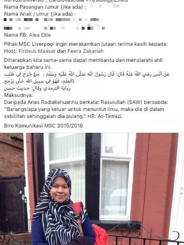 Wanita Berkerudung Liverpool