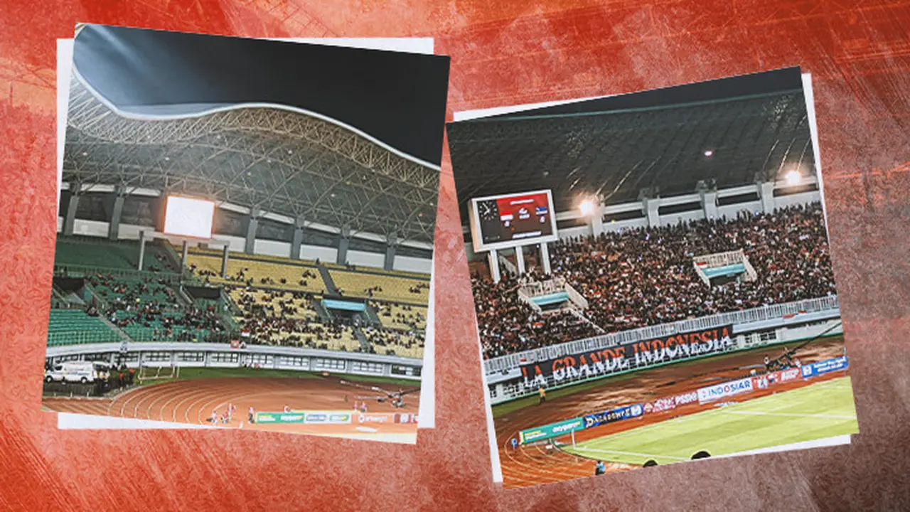 Cover Stadion Patriot dan Stadion Pakansari Nuansa Piala AFF