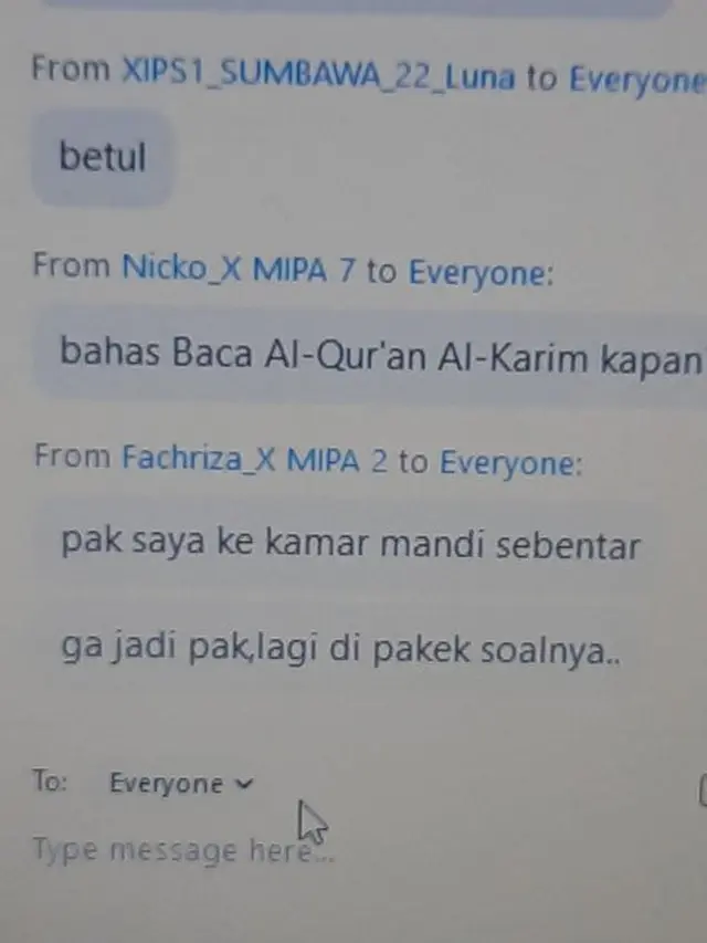 6 Alasan Murid Izin Keluar saat Kelas Online Ini Nyeleneh Banget, Kocak