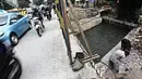 Proyek ini telah mencapai tahap akhir, dan ditargetkan akan rampung sebelum lebaran tiba, Jakarta, Kamis (5/6/14). (Liputan6.com/Faizal Fanani)