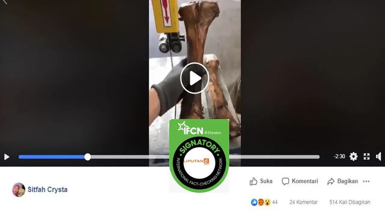 [Cek Fakta] Gambar Tangkapan Layar Video Pembuatan Tasbih