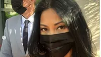 Hadiri Acara Internasional, Anggun Tampil Menawan dengan Kalung Seharga Rp480 Juta. (dok.Instagram @anggun_cipta/https://www.instagram.com/p/CQRln7cljS5/Henry)