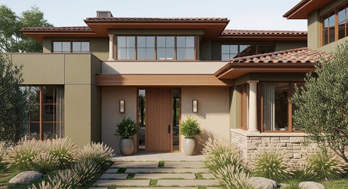 9 Model Rumah Sederhana Nuansa Earthy Tone Ala Pinterest, Hadirkan Ketenangan Alami