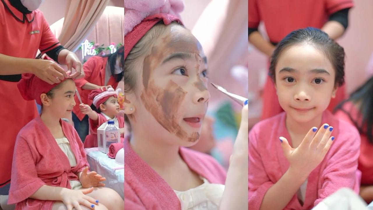Ulang Tahun Raqeema Anak Nabila Syakieb, Konsepnya Beda dari yang Lain - bak Main Salon-Salonan Full Treatment