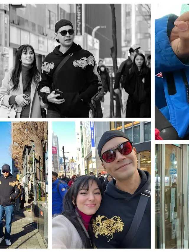 6 Potret Asmirandah dan Jonas Rivanno Ajak Chloe Sang Putri Liburan ke Jepang, Cantik-Tampan Sekeluarga  (instagram/asmirandah89).