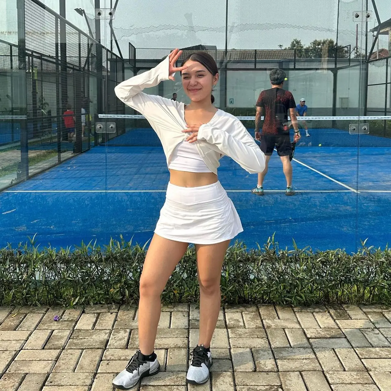 4 Potret Lula Lahfah yang Tampil Sporty