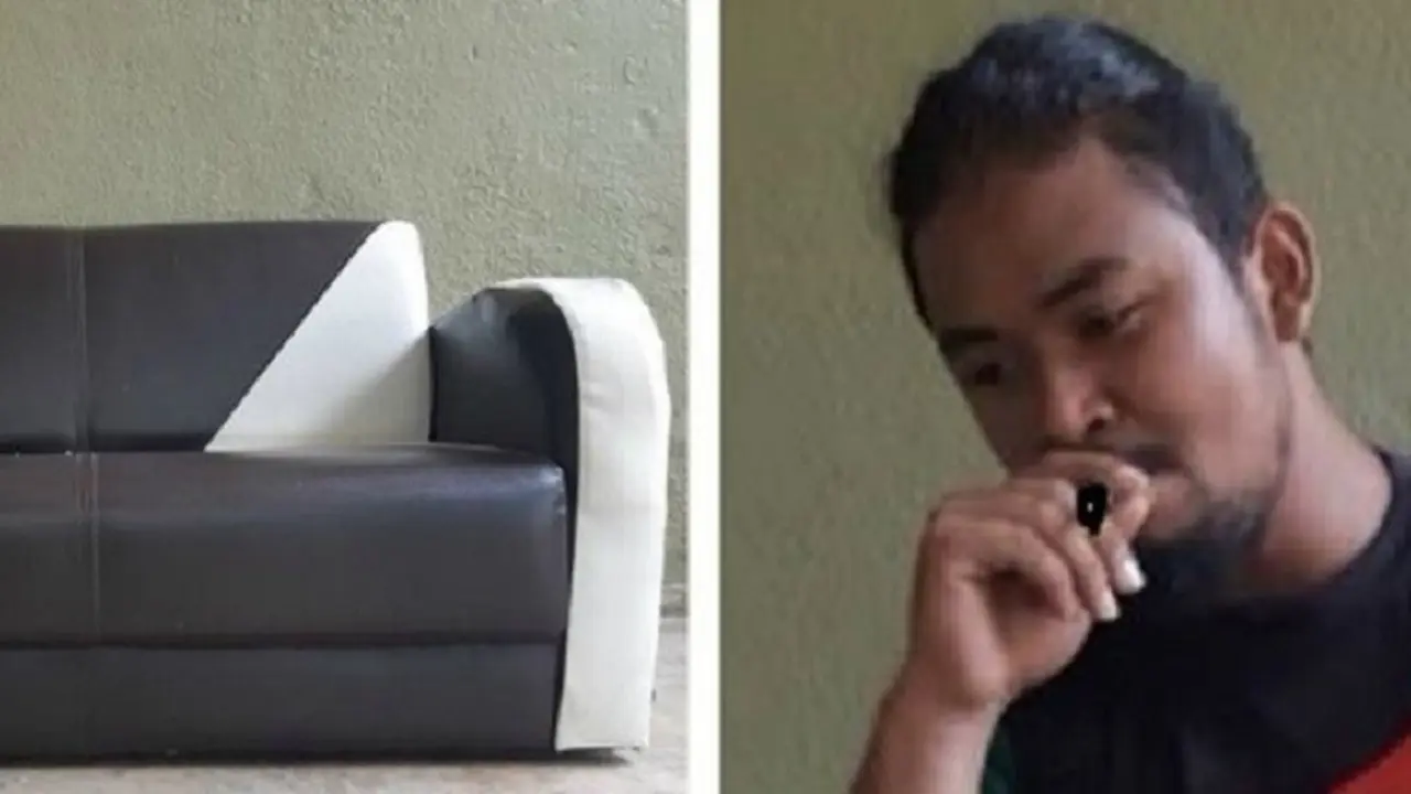 beli sofa, yang datang malah... (foto:Facebook.com/Denaihati Network))