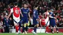 Kedua tim akan kembali berlaga di leg kedua semifinal Liga Champions 2024/2025 di Paris, pekan depan. (FRANCK FIFE/AFP)