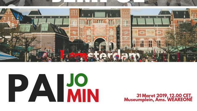 WNI di Eropa turut merayakan demokrasi, gelar flashmop PAIJO-PAIMIN