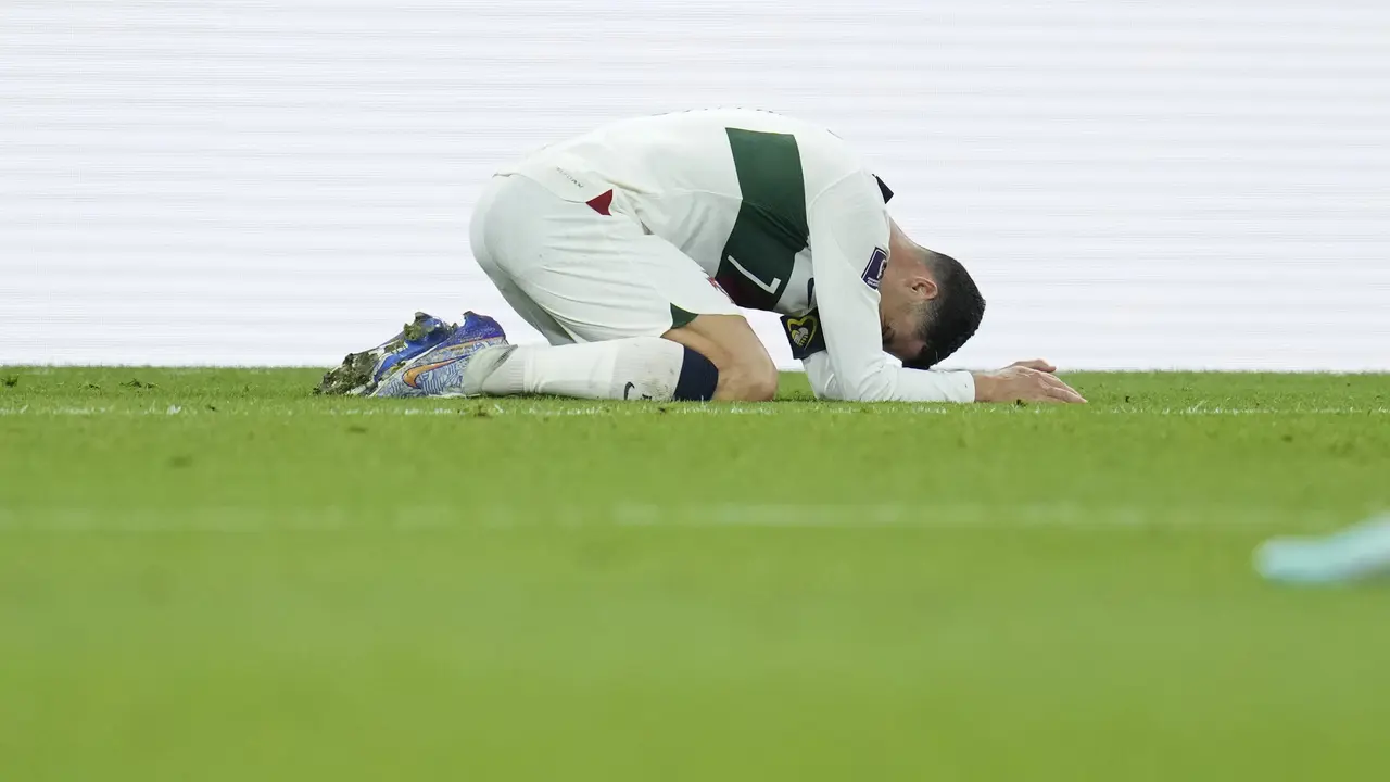 Momen Pilu Cristiano Ronaldo Menangis di Lapangan