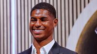 Marcus Rashford belum bermain untuk Manchester United, klub masa kecilnya, sejak Desember lalu setelah dicoret oleh manajer Ruben Amorin, dan menghabiskan paruh kedua musim 2024-25 dengan status pinjaman di Aston Villa. (AP Photo/Joan Monfort)