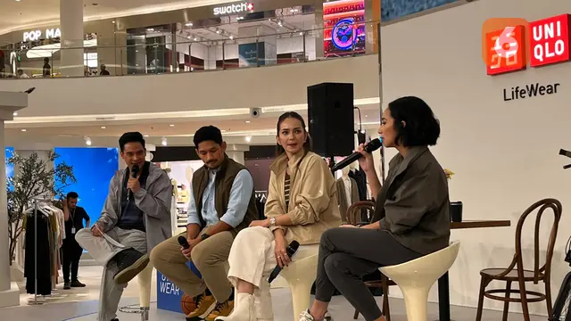 Ibnu Jamil dan Enzy Storia Bocorkan Tips Padu Padan Gaya Sporty yang Dinamis. (Dok: Liputan6.com)