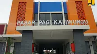 Pembangunan Pasar Pagi Kaliwungu di Kabupaten Kendal, Jawa Tengah telah selesai. (Dok Kementerian PUPR)