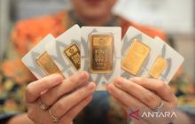 Harga Emas Antam Meroket Rp13.000 Hari Ini, Sentuh Rp2,589 Juta per Gram