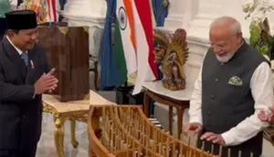 Presiden Prabowo Beri Angklung kepada Perdana Menteri India Narendra Modi, Momen Diplomasi Budaya