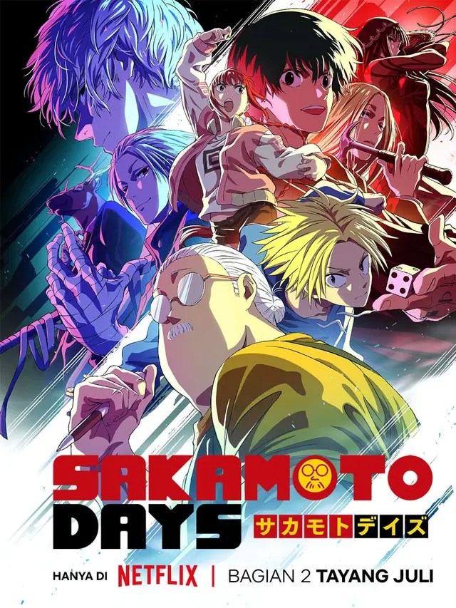 Anime Sakamoto Days Part 2 Bakal Tayang di Netflix (instagram/netflixid/sakamotodays_official)