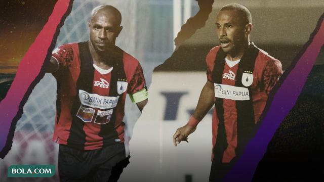 Boaz Solossa dan Ian Kabes