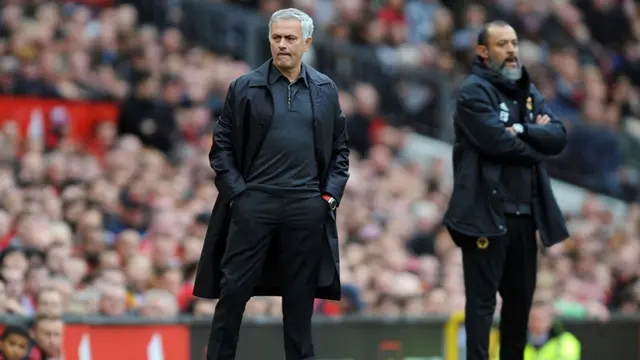 Manajer Manchester United, Jose Mourinho.