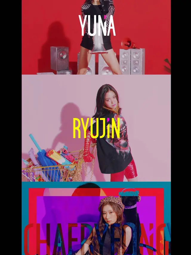 Yuna, Ryujin, dan Chaeryeong ITZY (KStarlive)