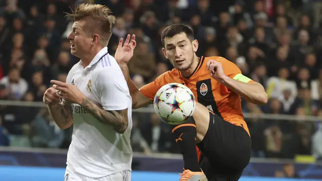 Foto: PSG Ditahan Imbang Benfica, Rudiger Bawa Real Madrid Lolos ke 16 Besar Liga Champions