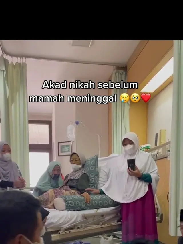 Gelar Akad Nikah Jelang Ibu Meninggal