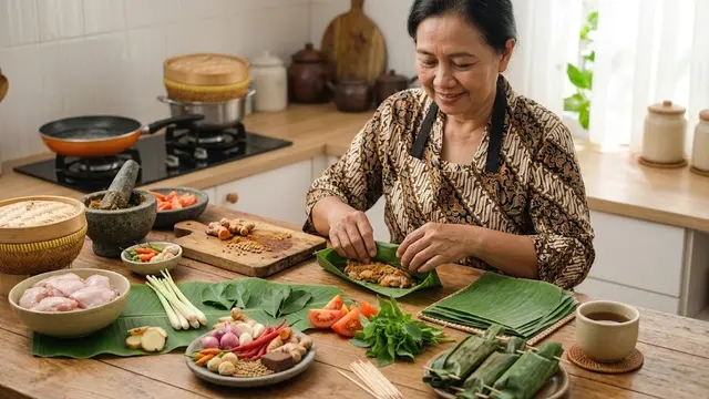 Pepes Ayam Sunda