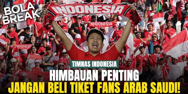 VIDEO: Himbauan dari Garuda Saudi untuk Fans Timnas Indonesia, Jangan Beli Tiket Jatah Fans Arab Saudi!
