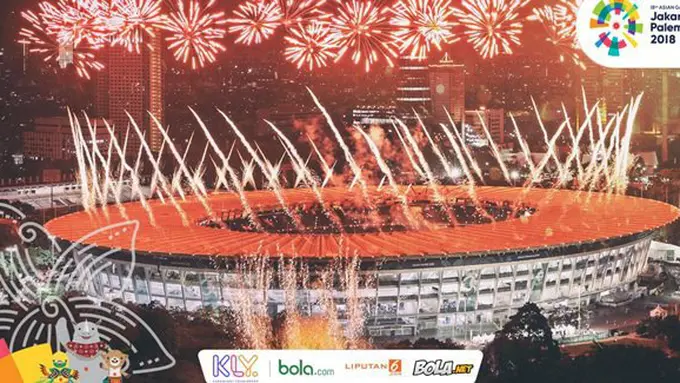 Penutupan Asian Games 2018/copyright Bola.com