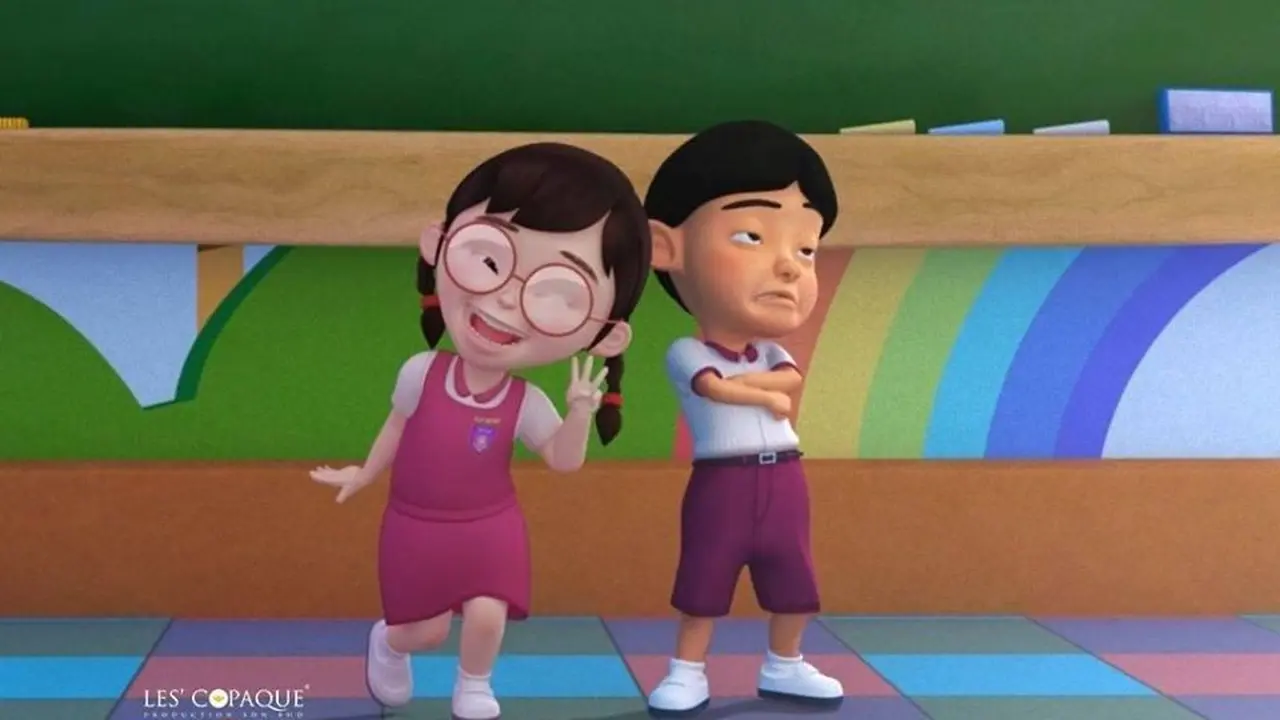 7 Meme Kisah Cinta Mail dan Mei Mei Upin Upin Ini Kocak