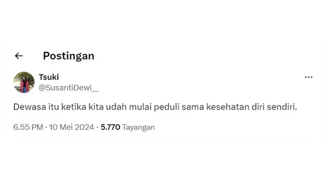 6 Makna Dewasa Menurut Netizen Bikin Senyum Tipis Sekaligus Angguk Setuju