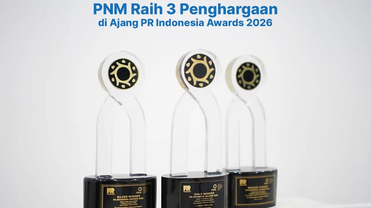 PNM Raih 3 Penghargaan PR Indonesia Awards 2026