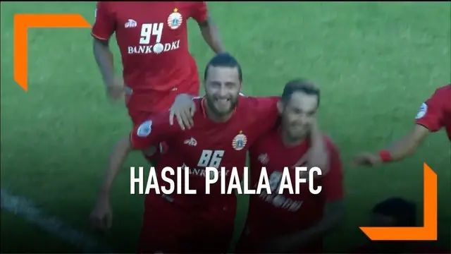 Persija Jakarta mengemas kemenangan perdananya di Piala AFC 2019.