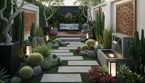 7 Cara Membuat Taman Kering Bernuansa Resort di Lahan Sempit dengan Sentuhan Bali Modern