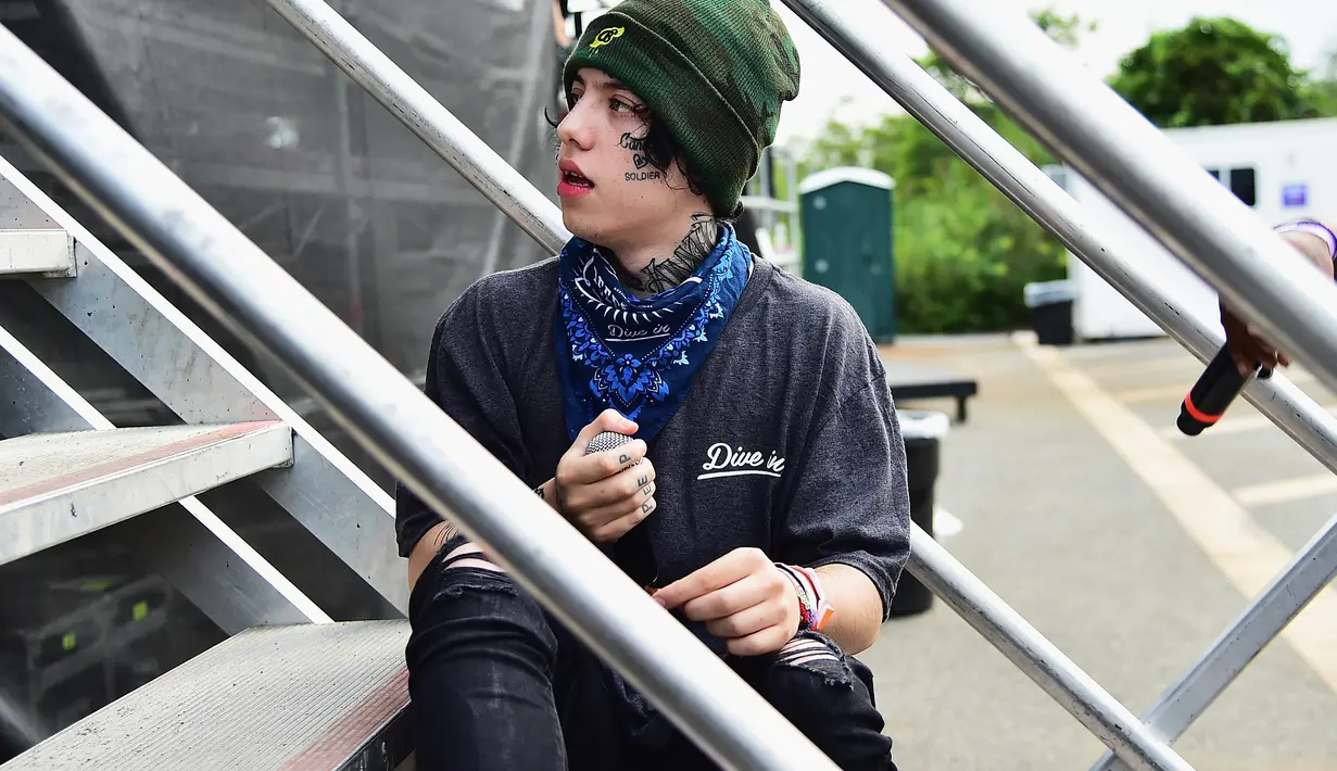 Seperti yang sudah diketahui, Lil Xan mengumumkan masalah pribadinya dengan Noah secara publik di Instagram. (THEO WARGO  GETTY IMAGES NORTH AMERICA  AFP)