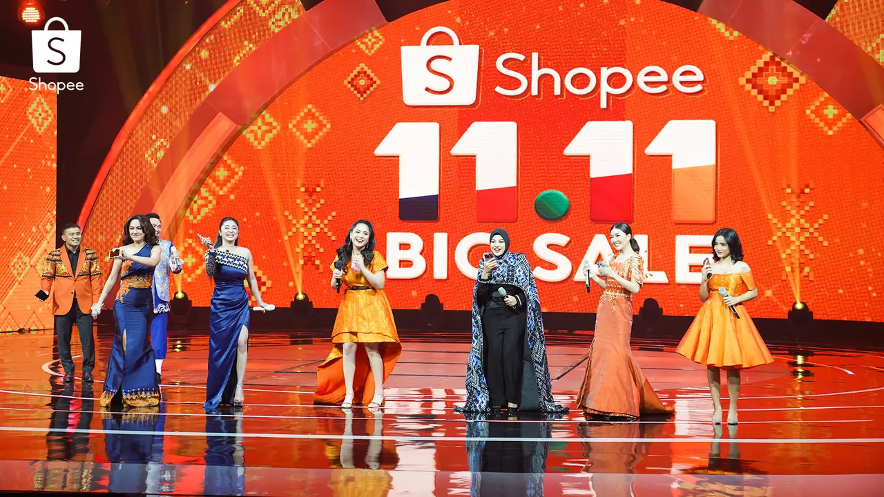 Usung Tema 'Satu Indonesia', Shopee 11.11 Big Sale TV Show Raih Apresiasi Positif dari Netizen