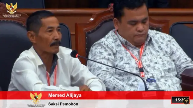 Peragakan Dugaan Kecurangan Aparat Desa, Saksi Ganja-Mahfud Bikin Hakim MK Bingung