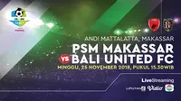 PSM MAKASSAR vs Bali United