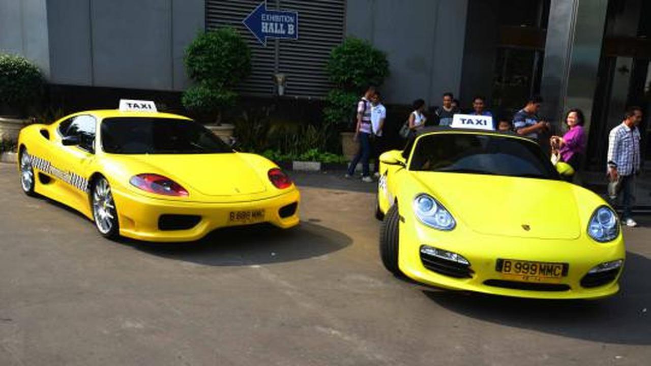 Taksi Ferrari, hanya untuk syuting film